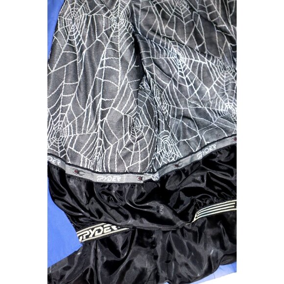 Spyder Dermizax EV Ski Jacket Xstatic Insulation Blue Spider Web Y2K Techcore - Picture 8 of 13